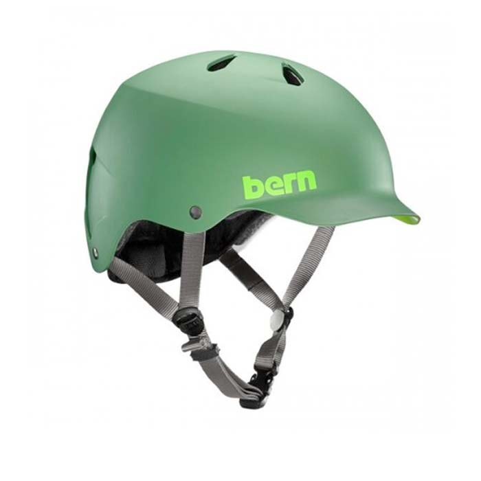 Bern Watts H2O Helm für Wakeboard Kajak Wassersport gloss azure blue 
