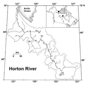 Horton River Map