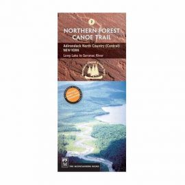 Northern Forest Canoe Trail Map 2: Long Lake to Saranac River Map