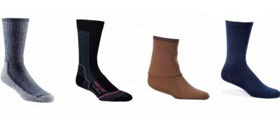 Socks Liners and Gaiters for Paddling