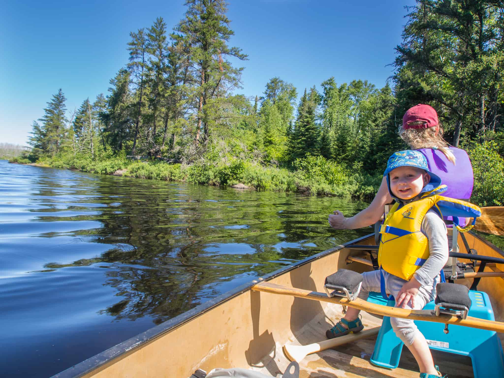 BWCAW Canoe Trip with a Toddler