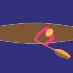 Diagram of Canoe Sculling Draw
